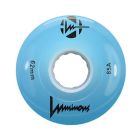QUAD LED LUMINOUS 62MM 85A BLUE GLOW WHEEL (UNIT)