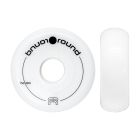 FR ROUND FLAT WHEEL 88A WHITE WHEEL (UNIT)