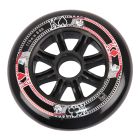 FR SKATES STREET KINGS WHEEL 110MM 88A BLACK (UNIT)