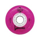 LUMINOUS 80MM 85A LED WHEEL GLITTER PINK (UNIT)