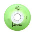 RUEDA LED LUMINOUS 85A VERDE (UNIDAD)