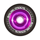 RUEDA METAL CORE NEGRO-VIOLETA 110MM