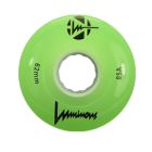 RUEDA QUAD LED LUMINOUS 62MM 85A VERDE (UNIDAD)