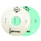 LUMINOUS QUAD LED WHEEL 62MM 85A VERDE GLOW (UNIT)