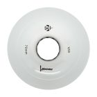 LUMINOUS 70MMX51MM 85A WHITE QUAD LED WHEEL (UNIT)