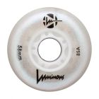 LUMINOUS WHITE PEARL 58MM 85A QUAD WHEEL (UNIT)