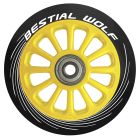 RUEDAS AMARILLO-NEGRO 85
