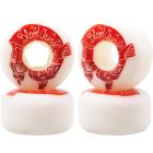 RUEDAS BLOOD ORANGE STREET RAW ROUNDED 58MM 99A ROJO (PACK 4)