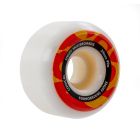 RUEDAS ENUFF CONICAL BLANCO-NARANJA 54MM