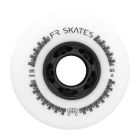 RUEDAS FR DOWNTOWN 80MM 85A WHITE LED WHEELS (4 PACK)