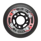 RUEDAS FR STREET KINGS 76MM 85A NEGRA (PACK 4)
