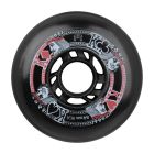 RUEDAS FR STREET KINGS 84MM 85A NEGRA (PACK 4)