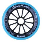 RUEDAS GROUND CONTROL TURQUESA-NEGRO 125MM 85A (PACK 3)