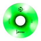 RUEDAS LED LUMINOUS 76MM 85A GREEN APPLE GLOW + GREEN LED (PACK 4)