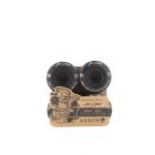 ARBOR SIGNATURE SUAVE AXEL SERRAT 58MM 80A BLACK LONGBOARD WHEELS (4 PACK)