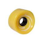 KRF 70MMX50MM 80A YELLOW LONGBOARD WHEEL (4 PACK)