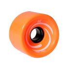 KRF 70MMX50MM 80A ORANGE LONGBOARD WHEEL (4 PACK)