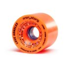RUEDAS LONGBOARD ORANGATANG LOVE HANDLES 65MM 80A NARANJA (PACK 4)