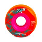 RUEDAS LONGBOARD ORANGATANG SKIFF 62MM 80A NARANJA