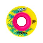 RUEDAS LONGBOARD ORANGATANG SKIFF 62MM 86A AMARILLO