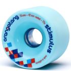 RUEDAS ORANGATANG LONGBOARD STIMULUS 70MM 77A AZUL CLARO (PACK 4)