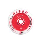 RUEDAS PIPER G14 DISC F1 125MM 86A DISC STANDARD NATURAL-RED (PACK 6)