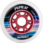 RUEDAS PIPER THRYVE XFAST 90MM 85A NATURAL-RED (PACK 4)