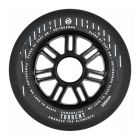 POWERSLIDE TORRENT RAIN 100MM 84A BLACK WHEELS (4 PACK) 