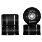 QUAD CHAYA LED NEON BLACK 65MMX38MM 78A WHEELS (4 PACK)