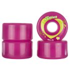 CHAYA OUTDOOR BIG SOFTIES ROSA CLEAR 65MM 78A QUAD WHEELS (4 PACK)