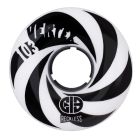 QUAD CIB CHICKS IN BOWLS VERTEX 61MM 103A WHEELS BLACK-WHITE (PACK 4)