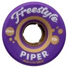 PIPER FREESTYLE 62MM 97A PURPLE-GOLD QUAD WHEELS (4 PACK)