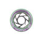 RUEDAS QUAD PIPER SHUFFLE ALLOY 63,5MM 95A GLOW IN THE DARK-ALLOY (PACK 4)