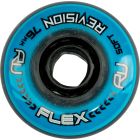REVISION FLEX SOFT 76MM 76A BLUE-BLACK WHEELS (4 PACK)