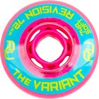 REVISION VARIANT SOFT 72MM 74A PINK WHEELS (4 PACK)