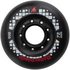 ROLLERBLADE APEX 72MM 80A BLACK WHEELS (4 PACK)
