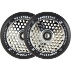 RUEDAS SCOOTER ROOT HONEYCORE 110MM NEGRO-MIRROR (PACK 2)