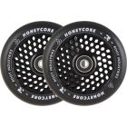 RUEDAS SCOOTER ROOT HONEYCORE 110MM NEGRO-NEGRO (PACK 2)