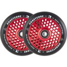 RUEDAS SCOOTER ROOT HONEYCORE 110MM RADIANT NEGRO-ROJO (PACK 2)