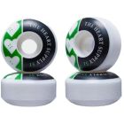 HEART SUPPLY SQUAD 51MM 99A GREEN SKATE WHEELS (4 PACK)