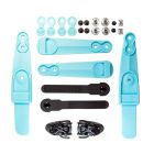 FR DOUBLE STRAP CLEAR BLUE