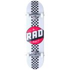 SKATE RAD CHECKER STRIPE WHITE 7.75’’