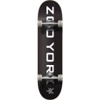 SKATE ZOO YORK LOG BLOCK NEGRO-BLANCO 7,75’’