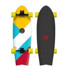 SURFSKATE HYDROPONIC FISH VORTEX 2.0 AMARILLO-ROJO 31,5’’X9,75’’