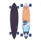 LONGBOARD Z-FLEX BAMBOO PINTAIL AZUL 38’’