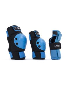 PACK PROTECCIONES SFR YOUTH RAMP NEGRO-AZUL