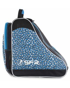 BOLSA TRIANGULAR SFR AZUL LEOPARDO