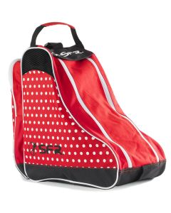 BOLSA TRIANGULAR SFR ROJO POLKA