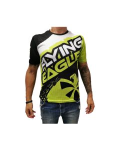 FLYING EAGLE T-SHIRT BLACK-GREEN