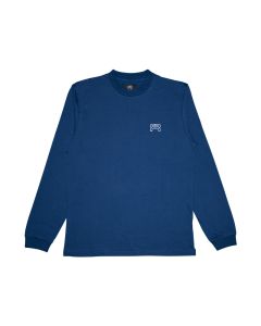 CAMISETA MANGA LARGA DE LOGO DARK BLUE